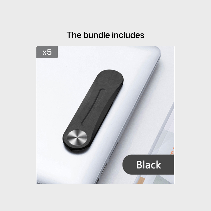 1pc Laptop Screen Support Holder Dual Monitor Display Clip Plastic Sticky Magnetic Notebook Computer Expansion Bracket