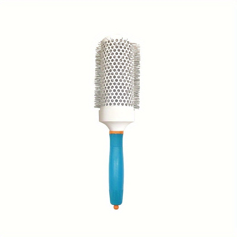 1pc Professional Ceramic Round Brush For Blow Drying And Heat Styling - Anti-Static, Lightweight, And Ion Thermal Barrel Brush For Salon Hairdressing