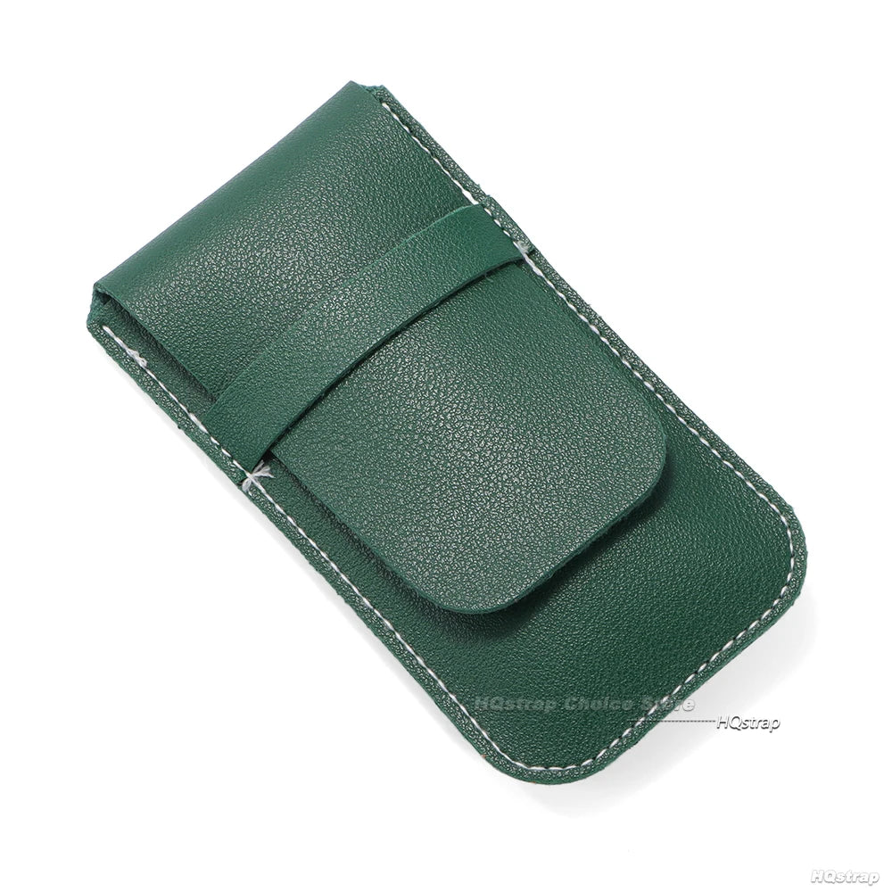 Sac de rangement de montre Portable, sac de montre Anti-poussière, organisateur de boîtier de montre en cuir PU, accessoires, sacs cadeaux à rabat à la mode