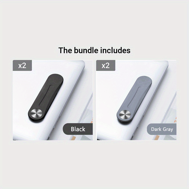 1pc Laptop Screen Support Holder Dual Monitor Display Clip Plastic Sticky Magnetic Notebook Computer Expansion Bracket