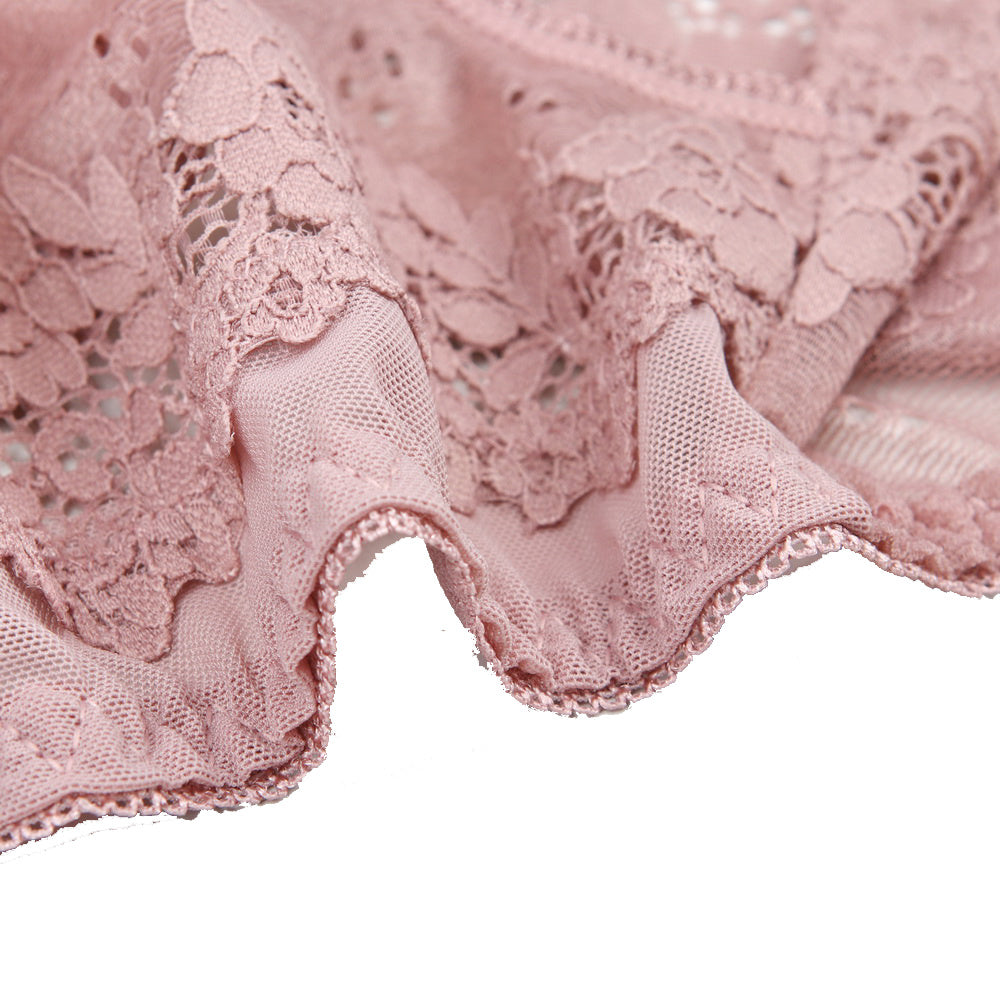 5pcs Brazilian Style Women's Low-Rise Bikini Underwear - Sheer Lace & Mesh Hipster Panty, Breathable Transparent Lingerie with High- (Bulk Reducing) - Brazilian Bikini for Swim & Casual Attire 5pcs/LOT - Bulk Reducing Low