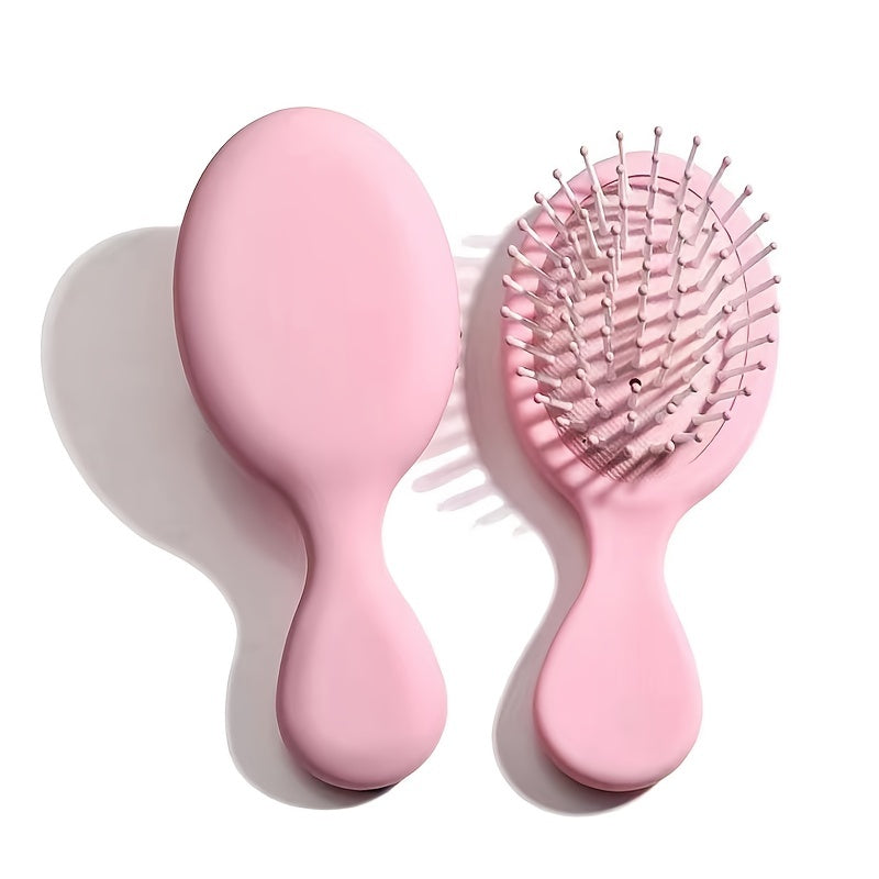 1pc Portable Air Bag Comb Small Mini Cute Household Durable Hair Brush Scalp Massage Air Cushion Comb Travel Essentials