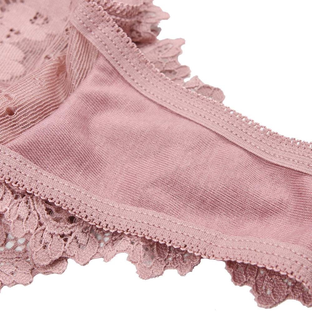 5pcs Brazilian Style Women's Low-Rise Bikini Underwear - Sheer Lace & Mesh Hipster Panty, Breathable Transparent Lingerie with High- (Bulk Reducing) - Brazilian Bikini for Swim & Casual Attire 5pcs/LOT - Bulk Reducing Low