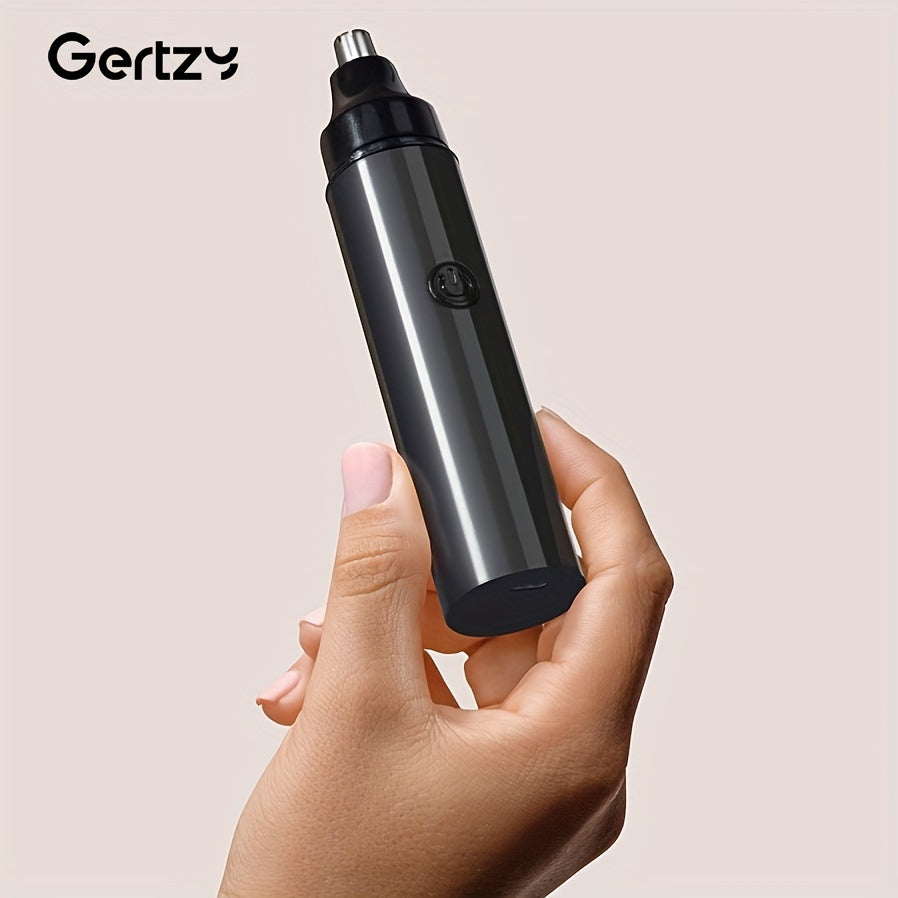 GERTZY Ear And Nose Hair Trimmer for Men Rechargeable - USB Electric Nose Hair Trimmer for Women - Painless Eyebrow Facial Hair Removal Nose Clipper, Father's Day Gift