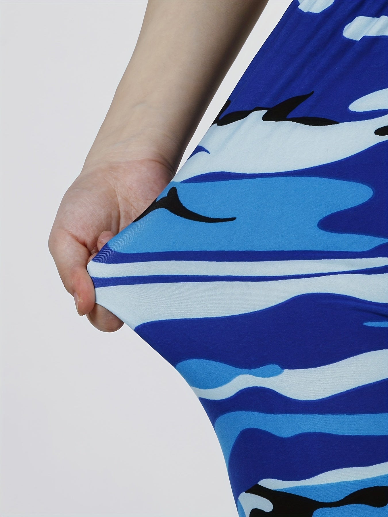 Women&#39;s Leggings Floral Printed Pants Casual High Waist Sweatpants Leggings