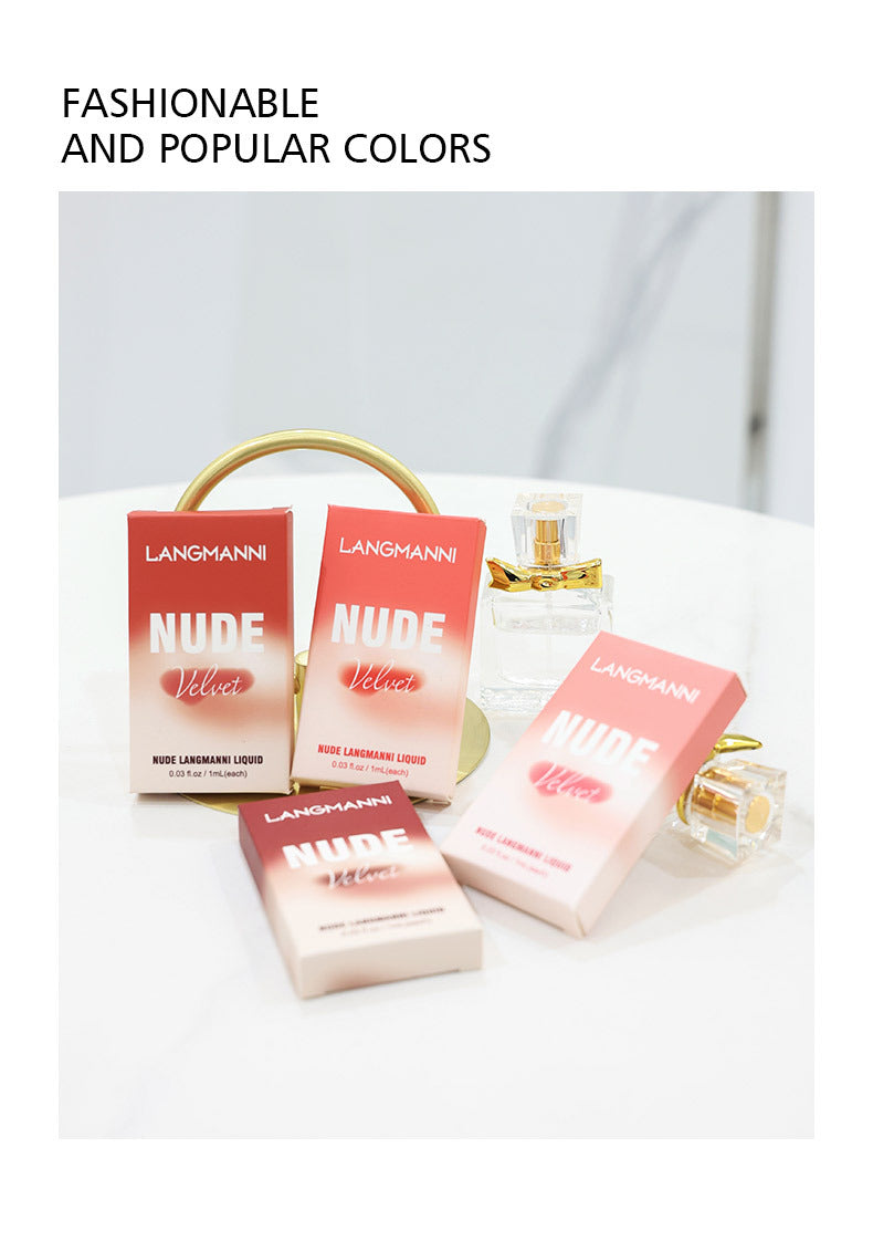 16 Pcs/Set Lipstick Set Long-Lasting Lip Gloss Velvet Glazed Matte Beauty Liquid Lipstick Makeup Valentine's Day Gifts