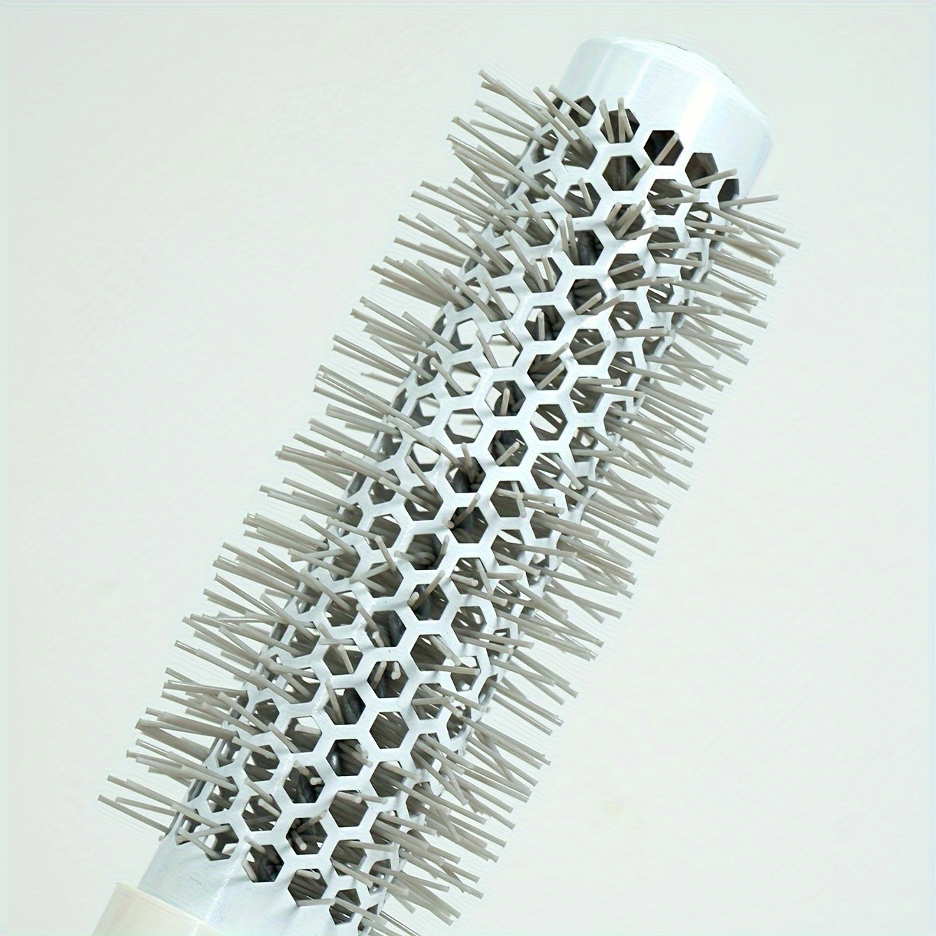 1pc Professional Ceramic Round Brush For Blow Drying And Heat Styling - Anti-Static, Lightweight, And Ion Thermal Barrel Brush For Salon Hairdressing