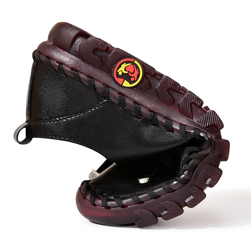 Women's Handmade & Comfortable Flat Loafers, Breathable & Lightweight Non Slip Lace Up Slip On Shoes, Women's Footwear