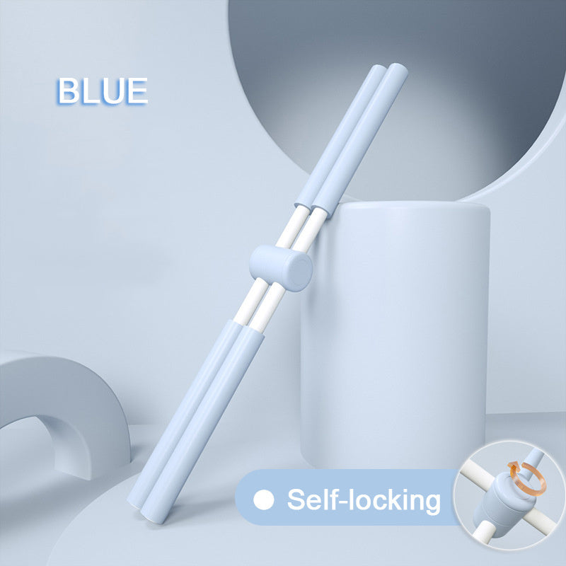 Adjustable Yoga Sticks for & Humpback Syndrome - Portable Stretching Pole with Extendable Length (Pink/Green/Blue) - Ideal for Scoliosis Treatment, Spinal & /Travel