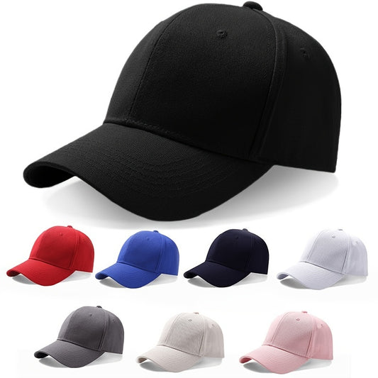 For Running Workouts Solid Color Baseball Cap Ideal Choice for Gifts and Outdoor Activities