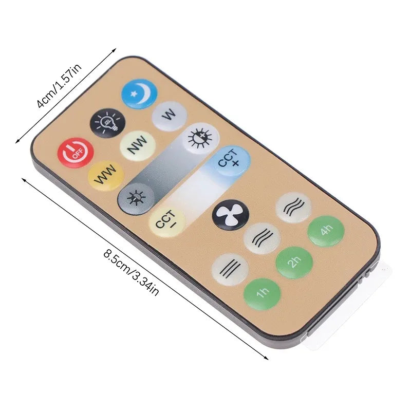 E27 ventilateur de plafond lumière télécommande interrupteur sans fil réglable 3 couleurs 3 vitesses vitesse du vent 1-4 heures de synchronisation