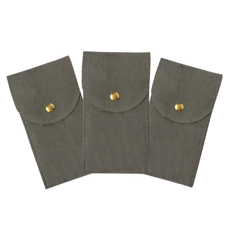 Embers – sac de montre en flanelle bleue et noire, sac cadeau, mallette de rangement de voyage, étui de Protection anti-poussière pour montre Portable Durable