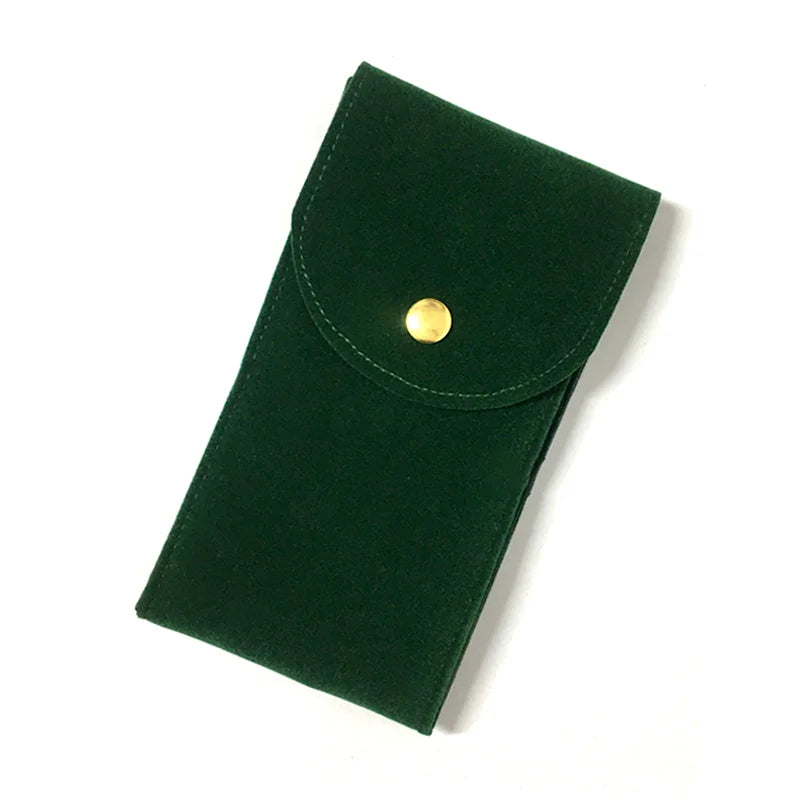 Embers – sac de montre en flanelle bleue et noire, sac cadeau, mallette de rangement de voyage, étui de Protection anti-poussière pour montre Portable Durable