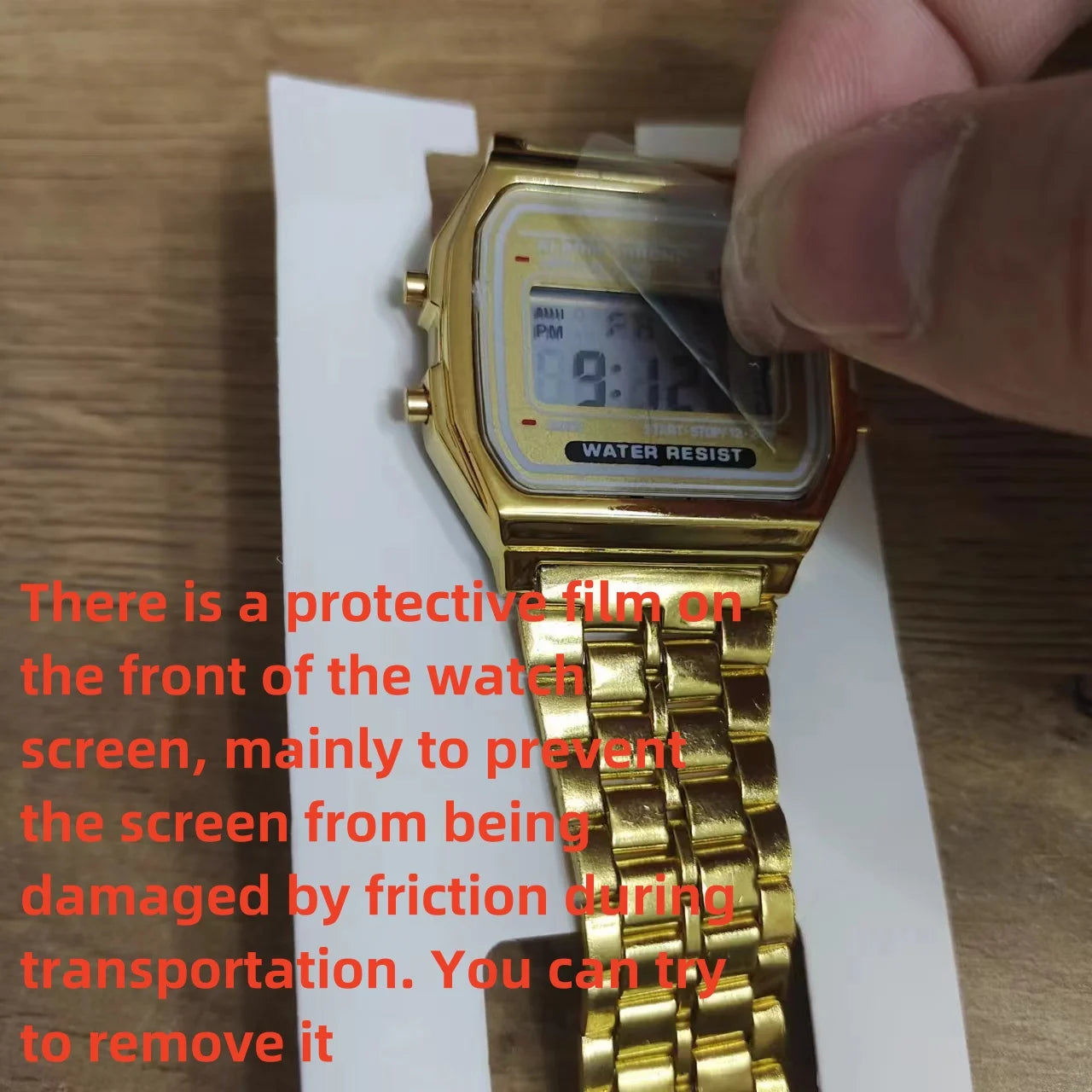 F91W montre à bracelet en acier Non étanche pour femmes, hommes, horloge d'affaires, montre de sport numérique LED multifonctionnelle, horloge électronique