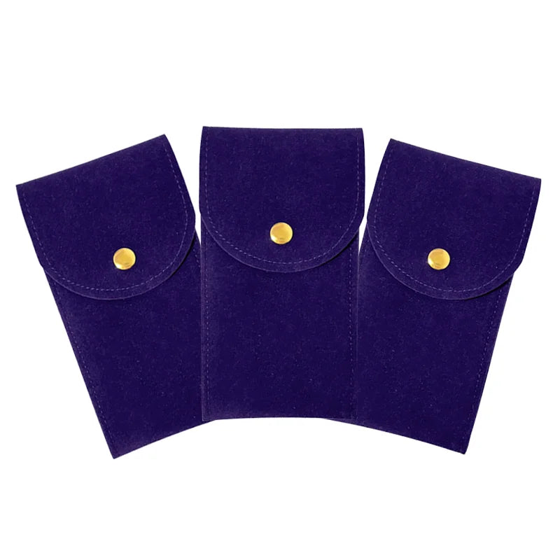 Embers – sac de montre en flanelle bleue et noire, sac cadeau, mallette de rangement de voyage, étui de Protection anti-poussière pour montre Portable Durable