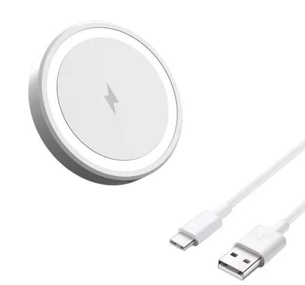 Chargeur magnétique sans fil 30W, pour Magsafe iPhone 17 16 15 14 13 12 Pro Max, aimant de bureau de Type C, charge rapide, support de téléphone