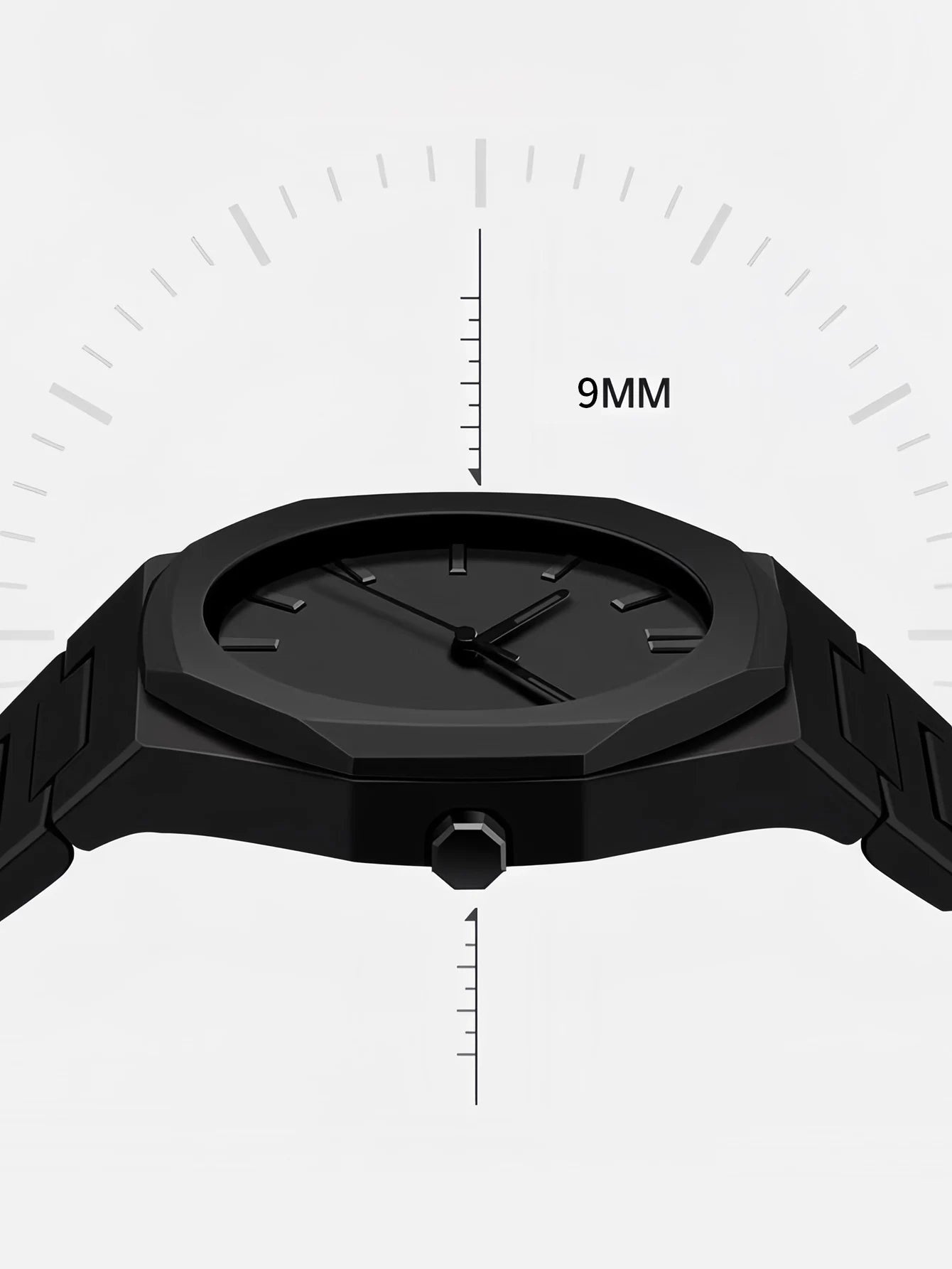 TOMI Montre homme Montre à quartz Style simple