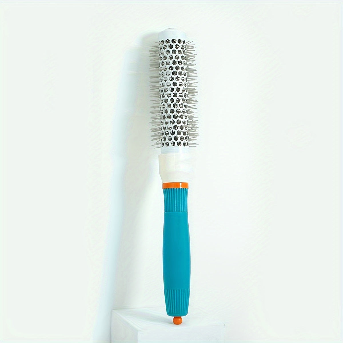 1pc Professional Ceramic Round Brush For Blow Drying And Heat Styling - Anti-Static, Lightweight, And Ion Thermal Barrel Brush For Salon Hairdressing