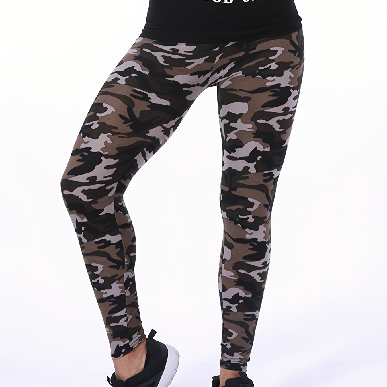 Women&#39;s Leggings Floral Printed Pants Casual High Waist Sweatpants Leggings