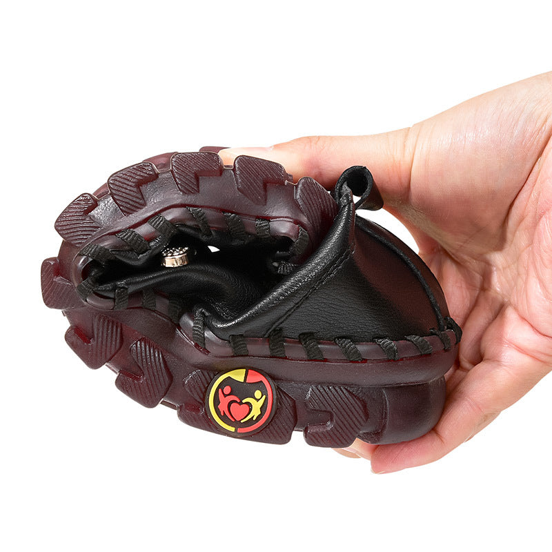 Women's Handmade & Comfortable Flat Loafers, Breathable & Lightweight Non Slip Lace Up Slip On Shoes, Women's Footwear