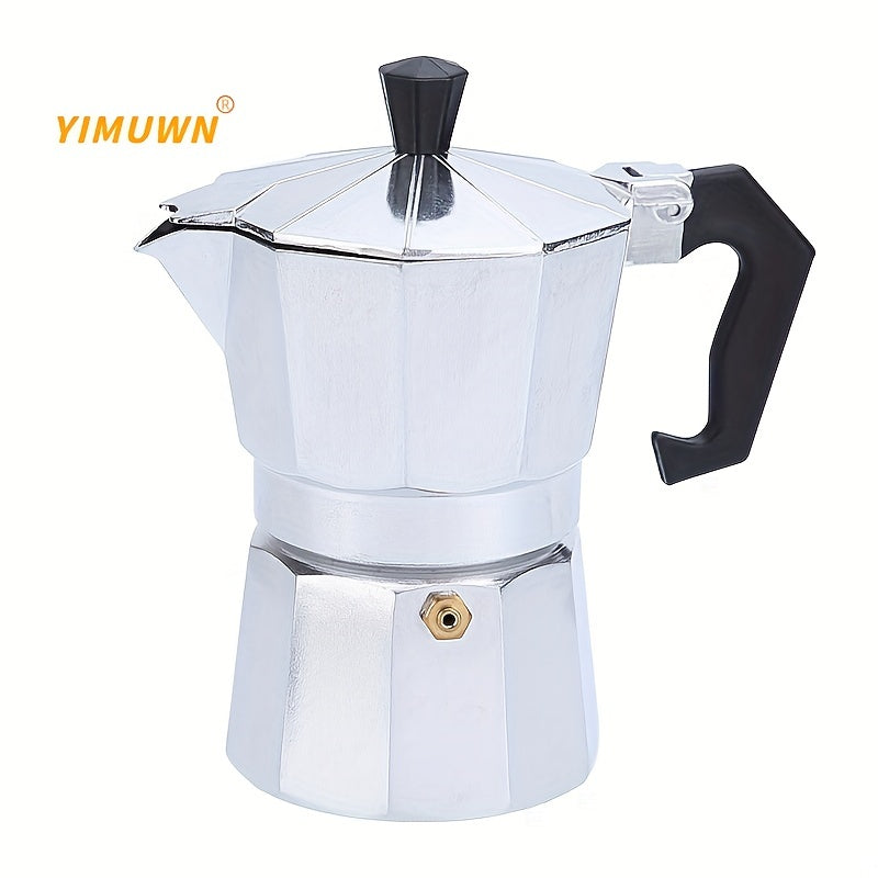 [European Coffee Tools] Octagonal Mocha Coffee Pots & European Coffee Tools | Italian Aluminum Models - Wholesale with Cross-Border Shipping