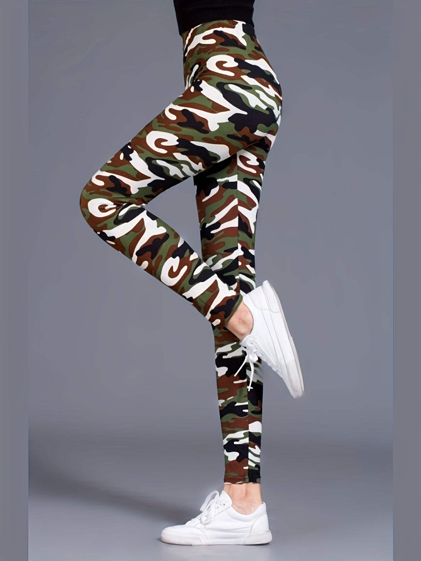 Women&#39;s Leggings Floral Printed Pants Casual High Waist Sweatpants Leggings