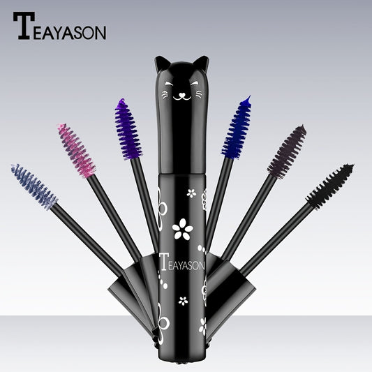 TEAYSON Long-Lasting Waterproof Mascara - Non-Blocking, Smudge-Resistant, Long-Lasting Wear, All-Day Definition, for Everyday & Special Events, Event Makeup | Elegant Packaging | Lightweight Mascara, Eyelash Makeup