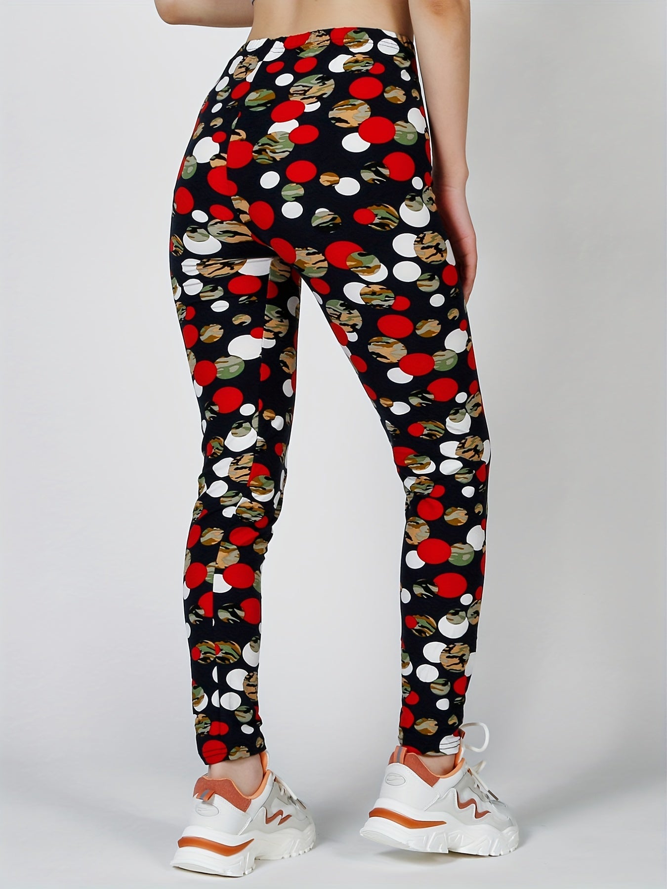 Women&#39;s Leggings Floral Printed Pants Casual High Waist Sweatpants Leggings