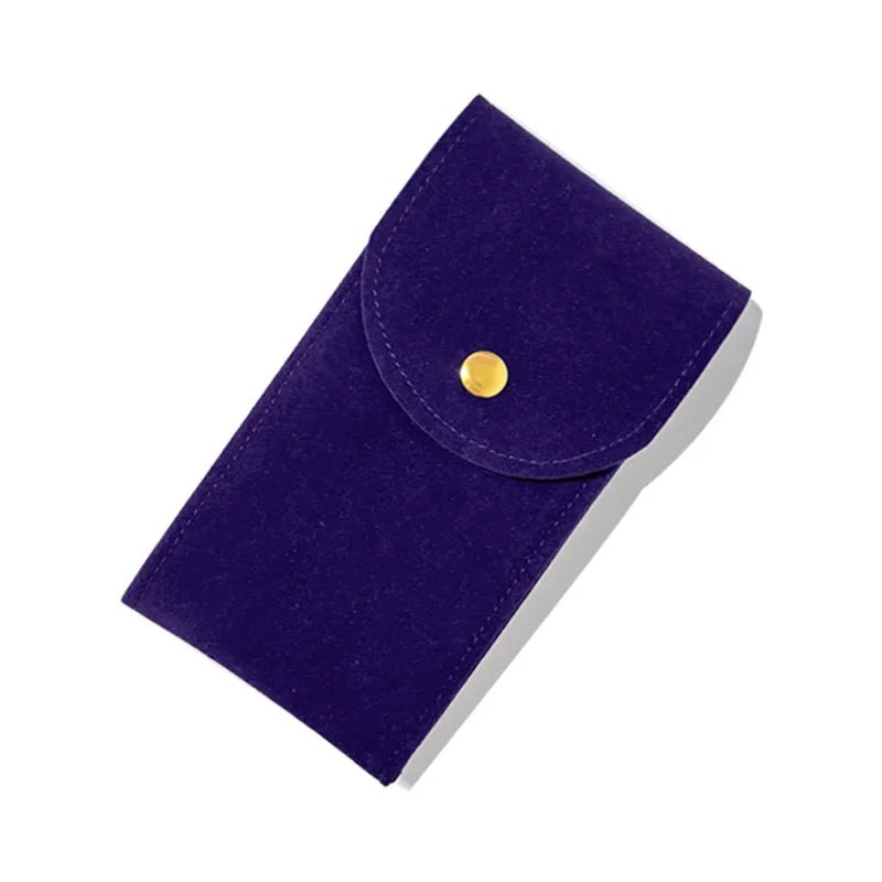 Embers – sac de montre en flanelle bleue et noire, sac cadeau, mallette de rangement de voyage, étui de Protection anti - poussière pour montre Portable Durable - elite sn