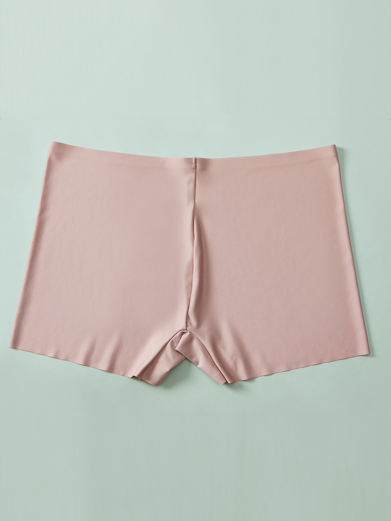 4 Pack Women's Plus Size High Rise Solid Seamless Panties - Medium Stretch, Elegant Design - For Women Seeking Comfort & Support - Perfect for Everyday Wear