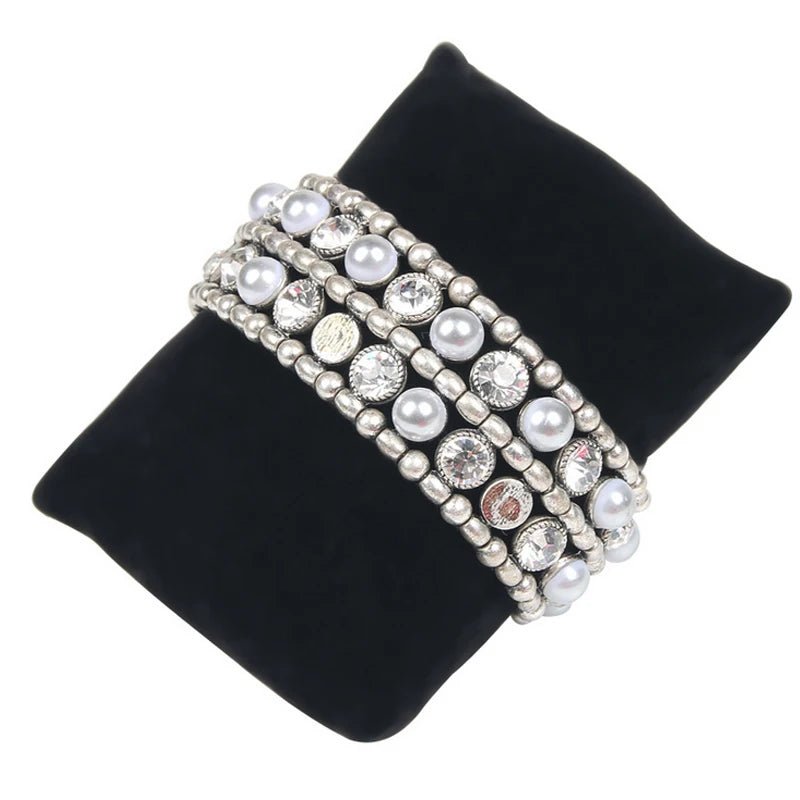 Jewelry Displays Rack Black & Gray & Red & Yellow Velvet Bracelet Display Fabric Bracelet Watch Pillow - elite sn