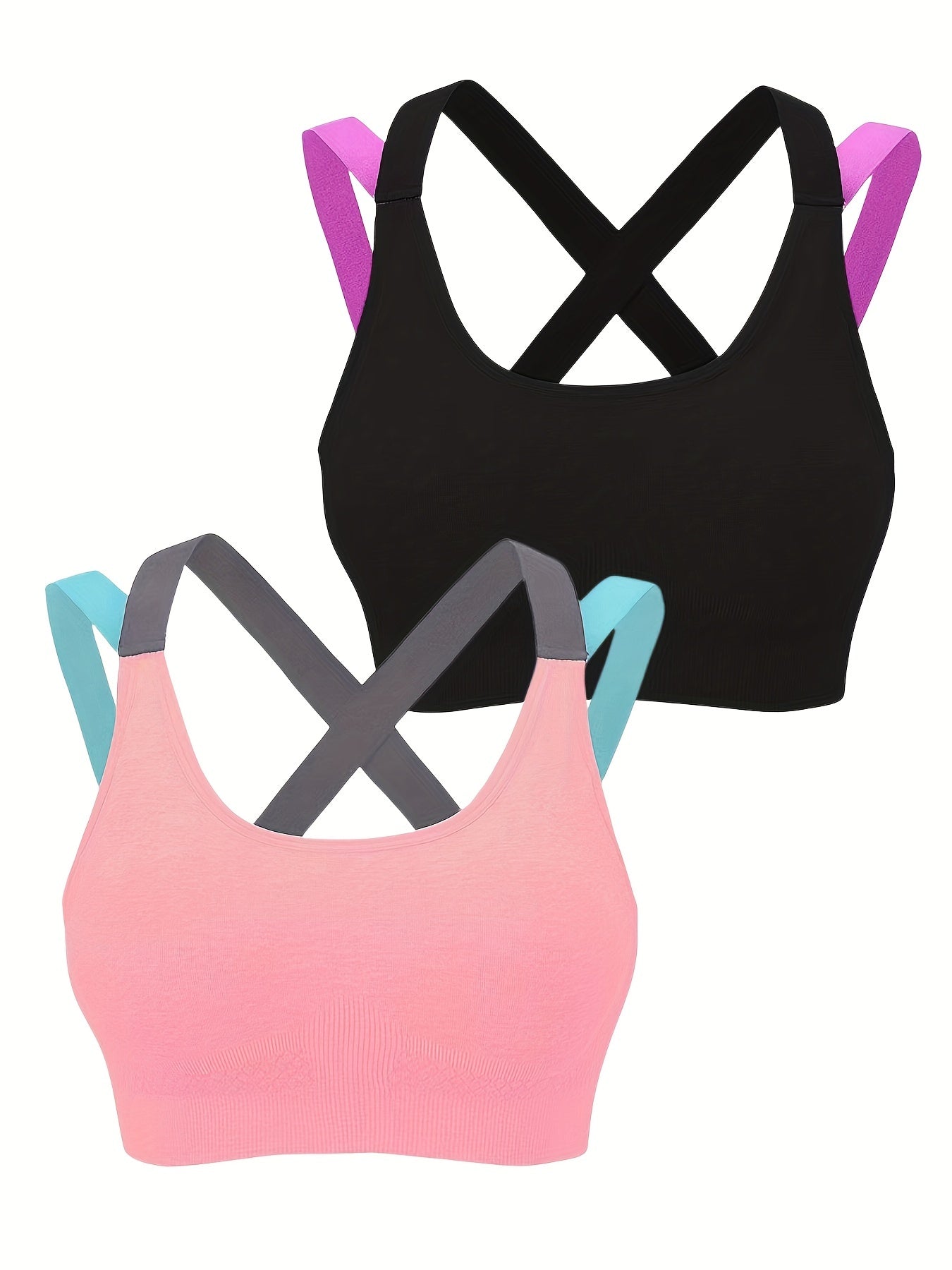 [Summer Sports Bra] Summer Sports Bra - Beautiful Back No Steel Ring Vest Type Sleep Yoga Running Fitness Thin Underwear Female - elite sn