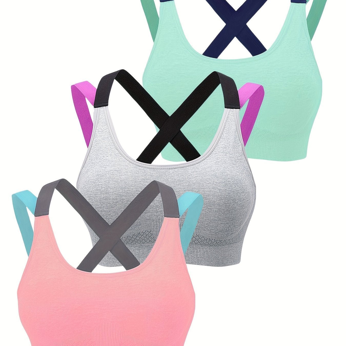 [Summer Sports Bra] Summer Sports Bra - Beautiful Back No Steel Ring Vest Type Sleep Yoga Running Fitness Thin Underwear Female - elite sn